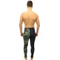 Spats Compression Front Liner Brave Art Camo Vert et Noir - BA23SF Spats Compression Front Liner Brave Art Camo Vert et Noir - BA23SF