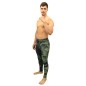 Spats Compression Front Liner Brave Art Camo Vert et Noir - BA23SF Spats Compression Front Liner Brave Art Camo Vert et Noir - BA23SF