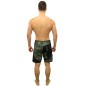 Short de MMA Front Liner Brave Art Camo Vert et Noir