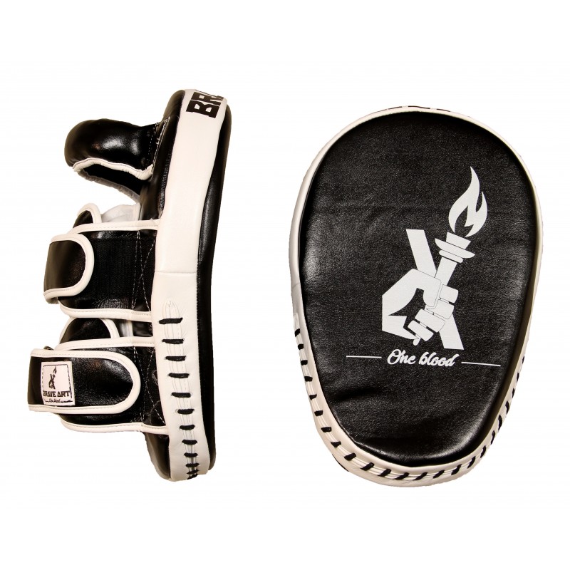 Brave Art Large Black Leather Focus Mitts – BABFLE