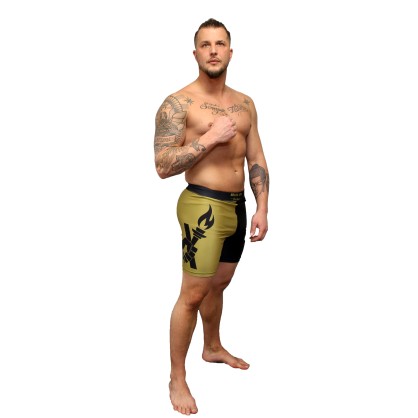 Short de MMA Compression BG Brave Art