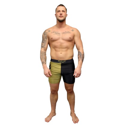 Short de MMA Compression BG Brave Art