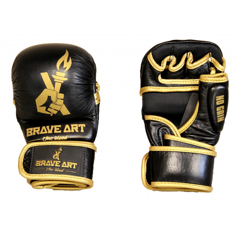 Gants de MMA Sparring en Cuir Brave Art - SGLBA Gants de MMA Sparring en Cuir Brave Art - SGLBA