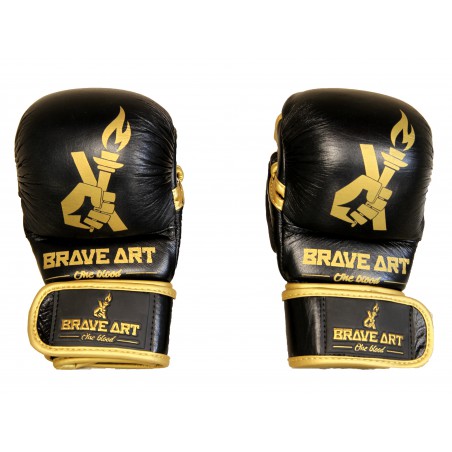 Gants de MMA Sparring en Cuir Brave Art - SGLBA