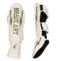 Protège-Tibias et Pieds PU Classic One Brave Art Blanc et Vert - PTPUWG