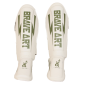 Protège-Tibias et Pieds PU Classic One Brave Art Blanc et Vert - PTPUWG
