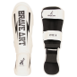 Brave Art Classic One Shin & Instep Guards – White & Black – PTPUWB