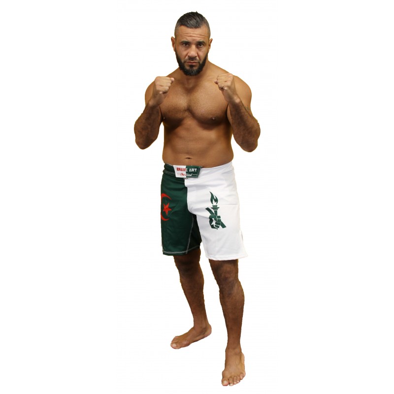 Short de MMA DZ Brave Art X Mohamed Saïd Maalem - DZMSM Short de MMA DZ Brave Art X Mohamed Saïd Maalem - DZMSM