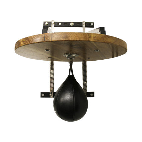 Speed Bag avec Structure Brave Art en Cuir Noir - BASPBASE