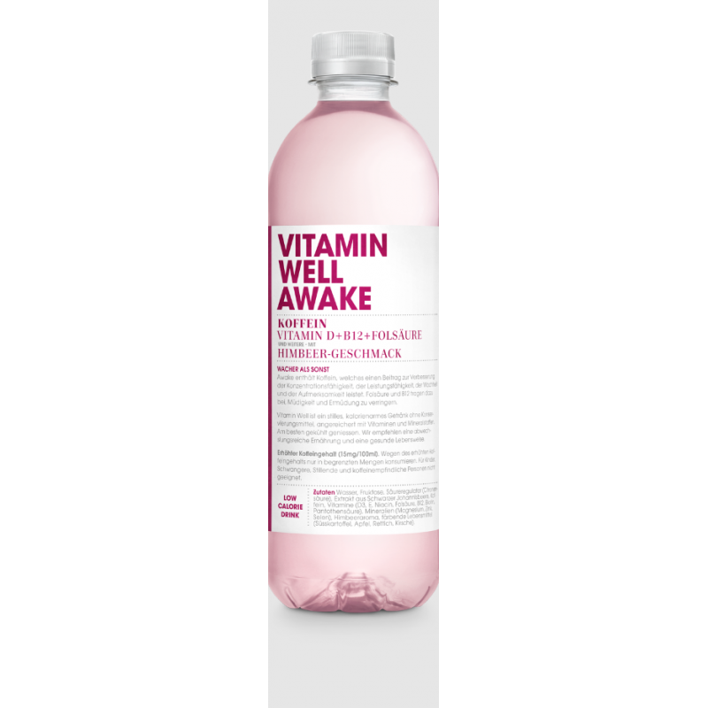 Vitamin Well Awake – Boisson Énergisante Enrichie en Vitamines et Caféine Vitamin Well Awake – Boisson Énergisante Enrichie en Vitamines et Caféine