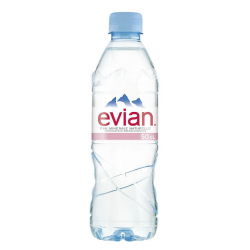 Evian – Eau Minérale Naturelle des Alpes | Hydratation Pure et Équilibrée