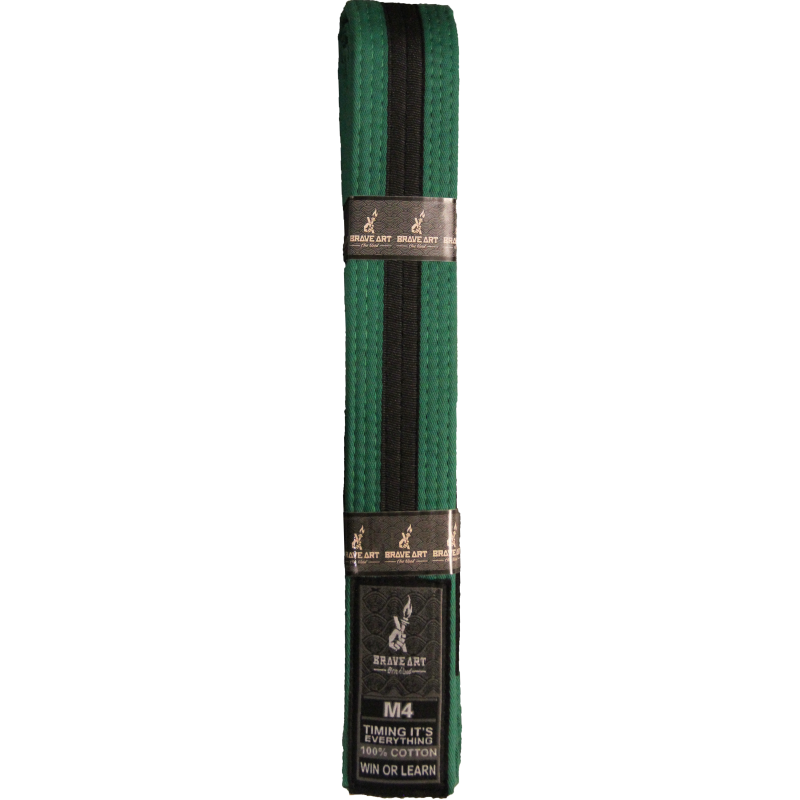 Ceinture Brave Art Enfants Verte et Noire – BACBKGB Ceinture Brave Art Enfants Verte et Noire – BACBKGB