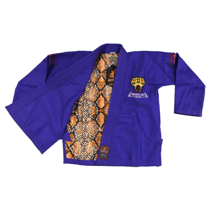Brave Art Anaconda Kids BJJ Gi Blue – Durable & Stylish Jiu-Jitsu Kimono