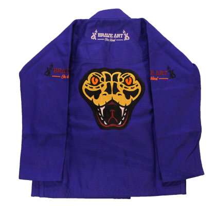 Brave Art Anaconda Kids BJJ Gi Blue – Durable & Stylish Jiu-Jitsu Kimono