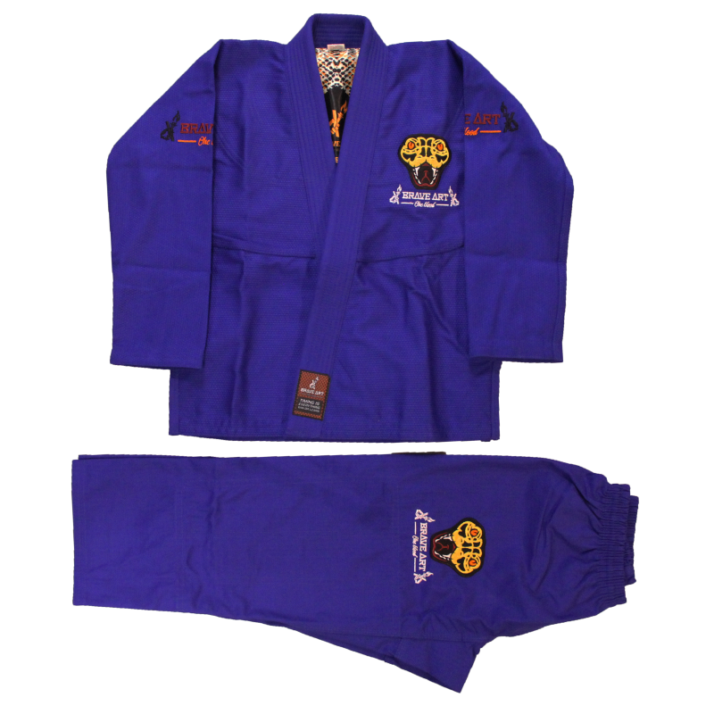 Brave Art Anaconda Kids BJJ Gi – Blue Brave Art Anaconda Kids BJJ Gi – Blue