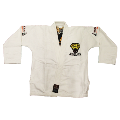 Kimono Enfant Brave Art Anaconda Blanc – Performance et Style