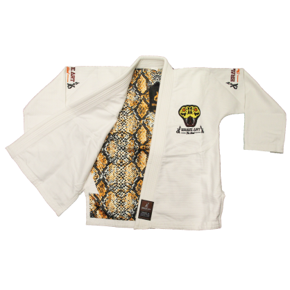 Kimono Enfant Brave Art Anaconda Blanc – Performance et Style