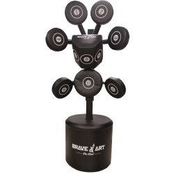 Brave Art Multi-Target Punching Ball – Adjustable & Realistic Strike Trainer