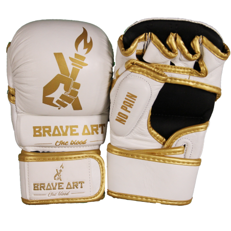 Gants de MMA Sparring Tactical en cuir Brave Art - GMS1