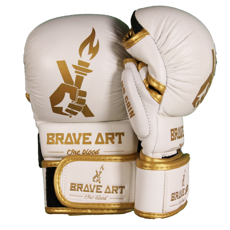 Gants de MMA Sparring Tactical en cuir Brave Art - GMS1 Gants de MMA Sparring Tactical en cuir Brave Art - GMS1