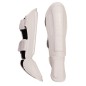 Classic One White Tone-on-Tone Shin and Foot Guards – Brave Art PTPUFW Classic One White Tone-on-Tone Shin and Foot Guards – Brave Art PTPUFW
