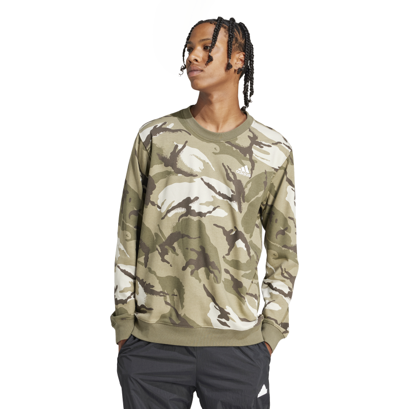 Sweat-shirt camouflage Seasonal Essentials Adidas - IN7126 Sweat-shirt camouflage Seasonal Essentials Adidas - IN7126