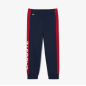 Pantalon de survêtement enfant Lacoste en coton biologique et polyester recyclé - XJ5327-ISV Pantalon de survêtement enfant Lacoste en coton biologique et polyester recyclé - XJ5327-ISV