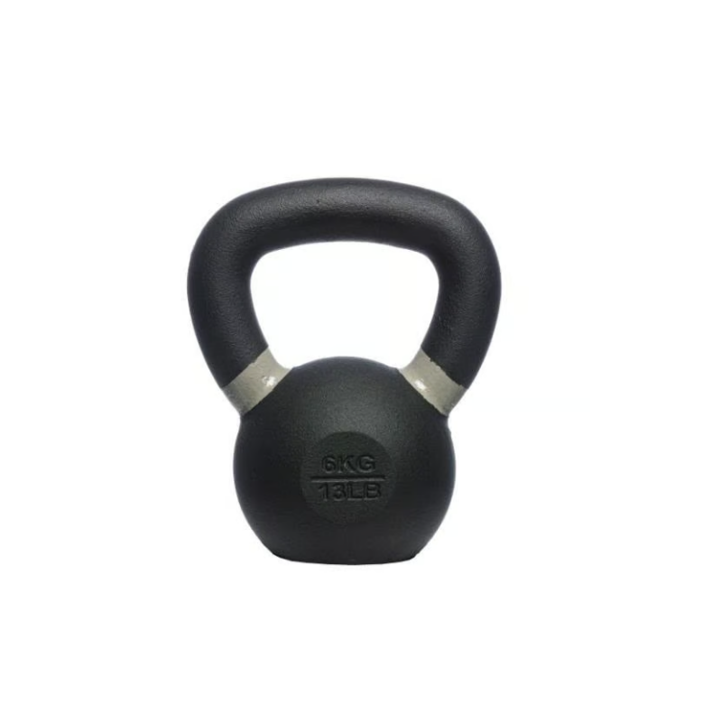 Kettlebell Enduit de poudre fonte 6 KG - KB6 Kettlebell Enduit de poudre fonte 6 KG - KB6