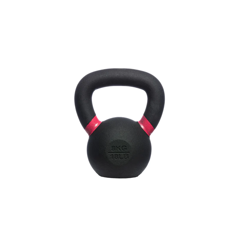 Kettlebell Enduit de poudre fonte 8 KG - KB8 Kettlebell Enduit de poudre fonte 8 KG - KB8