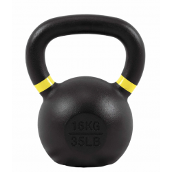 Kettlebell Fonte 16 kg – KB16 | Ergonomique, Durable & Anti-Corrosion