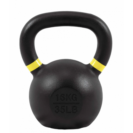 Kettlebell Fonte 16 kg – KB16 | Ergonomique, Durable & Anti-Corrosion