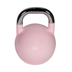 Kettlebell Compétition 8 kg – Fonte d’acier, poignée ergonomique, norme officielle