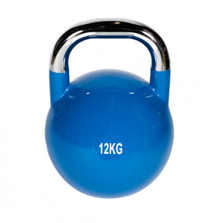 Kettlebell Compétition 12 kg – Fonte d’acier, normes officielles, ergonomie pro