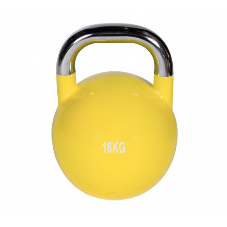 Kettlebell Compétition 16 kg – Fonte d’acier, norme officielle, finition durable