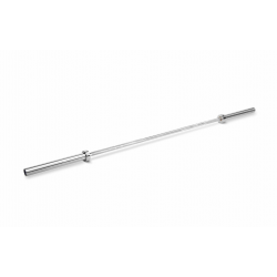 Barre Olympique 20 kg – Acier haute résistance, 220 cm, grip 28 mm, usage intensif
