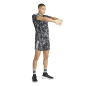 Short imprimé intégral 3 bandes Own the Run Adidas - IK4996 Short imprimé intégral 3 bandes Own the Run Adidas - IK4996