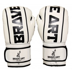 Gants Classic One Brave Art – Blanc & Noir, Puissance & Équilibre