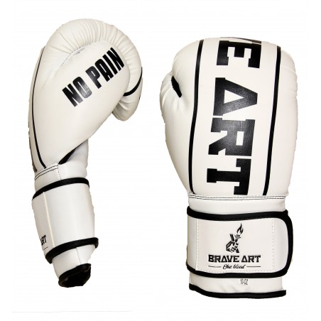 Gants de Boxe Classic One Brave Art Blanc & Noir - BGCOWB