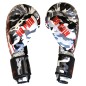 Gants de Boxe PU Brave Art – Camo Noir & Rouge - BGCOCB