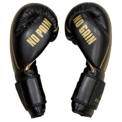 Brave Art Black & Gold Boxing Gloves – BAGBPUBG – Prestige & Power