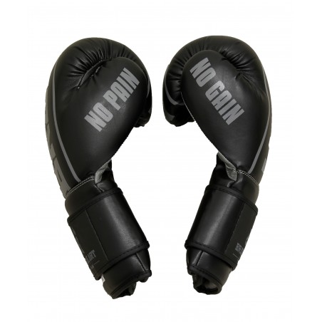 Gants de Boxe Classic One PU Brave Art Noir et Gris - BAPUGRY