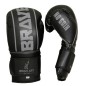 Gants de Boxe Classic One PU Brave Art Noir et Gris - BAPUGRY Gants de Boxe Classic One PU Brave Art Noir et Gris - BAPUGRY