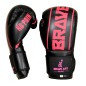 Gants de Boxe Classic One PU Brave Art Noir Rose - BAPUBP Gants de Boxe Classic One PU Brave Art Noir Rose - BAPUBP