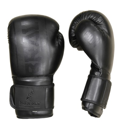Brave Art Classic One Boxing Gloves – Black Ton sur Ton – BGPUFB