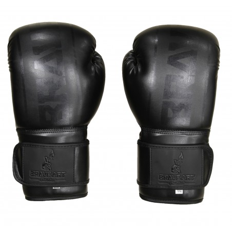 Gants Classic One Brave Art – Noir Ton sur Ton, Élégance & Puissance