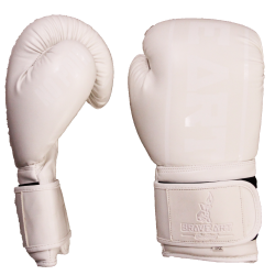 Gants Classic One Brave Art – Blanc Ton sur Ton, Élégance & Performance