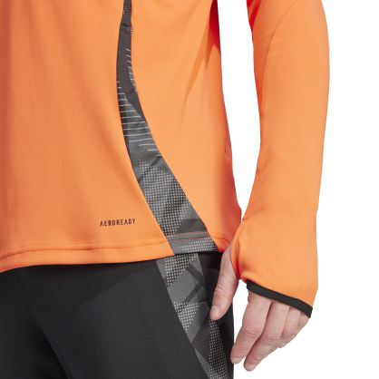 Haut d'entraînement Colombie 2024 adidas – Coupe slim, AEROREADY, zip 1/4 et blason officiel