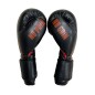 Gants de Boxe Classic One Brave Art Noir et Rouge - BAGBBRF