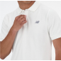 Polo en coton New Balance – MT41503 WT Polo en coton New Balance – MT41503 WT