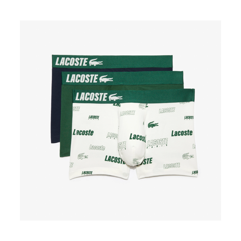 3-Pack Solid Short Boxers Lacoste – 5H8394-YVC 3-Pack Solid Short Boxers Lacoste – 5H8394-YVC